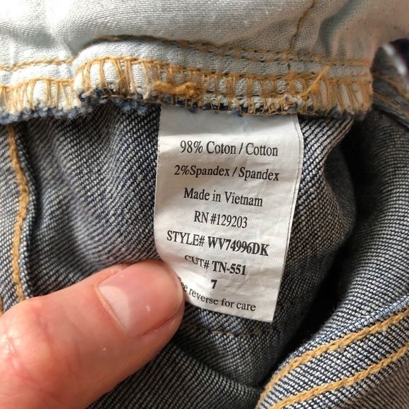 CELLO jeans whispering raw hem cropped - Picture 5 of 8